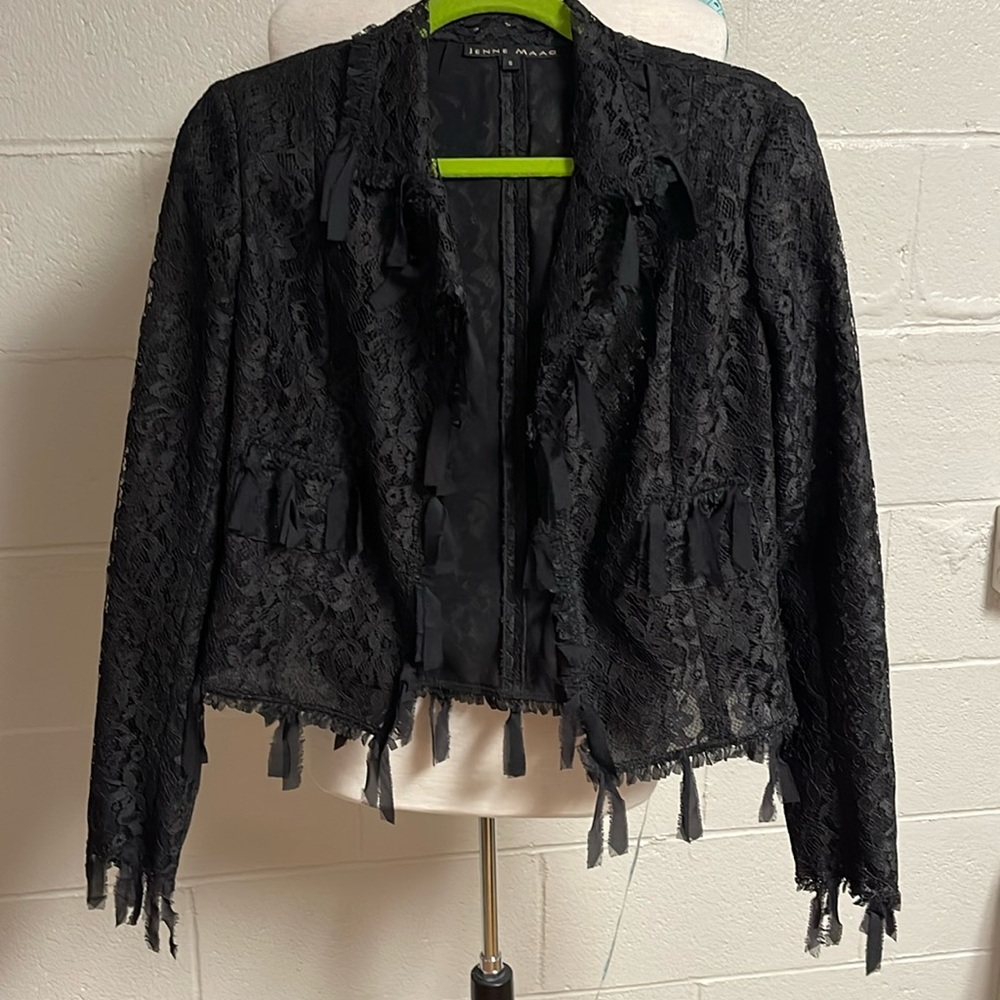 Jenne Maac lace jacket, small